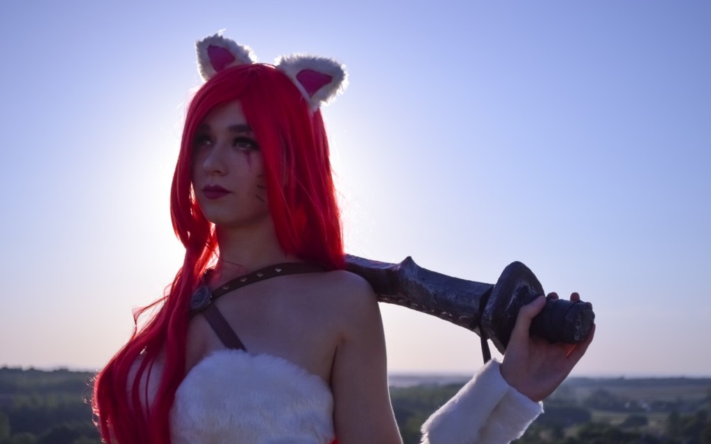 Photoshoot: KittyCat Katarina (League of Legends – Liw Cosplay)