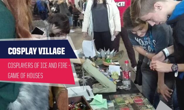 PlayIT Show Budapest – Cosplay Village: Vár a Game of Houses minijáték a Cosplayers of Ice and Fire pultjánál!