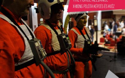 PlayIT Show Budapest – Cosplay Village: X-Wing pilóta kiképzést és kvíz, a The Force Alliance-tól.