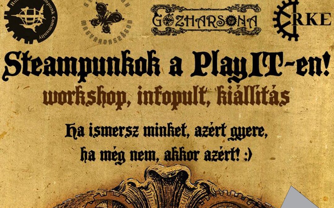 PlayIT Show Budapest – Cosplay Village: A steampunk is képviselteti magát a PlayIT-en!