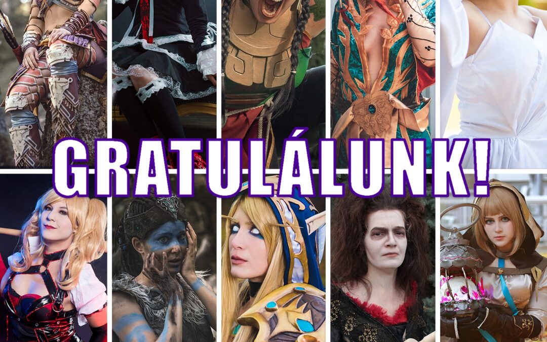 ÉV COSPLAYESE 2018 FOTÓPÁLYÁZAT – TOP 10 továbbjutó
