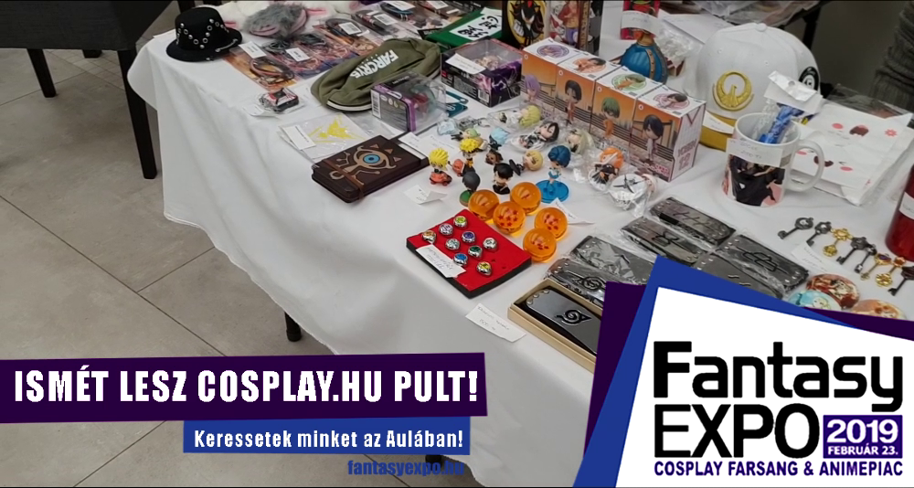 Fantasy EXPO 2019: ISMÉT LESZ COSPLAY.HU PULT!