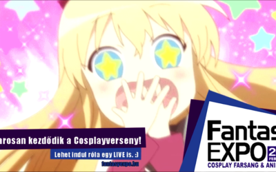 Hamarosan kezdődik a Cosplayversenyünk!