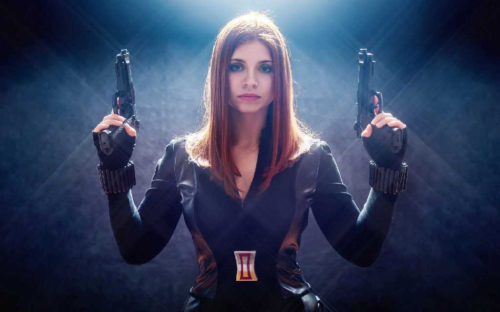 Photoshoot: Black Widow – Natasha Romanoff (Amerika Kapitány: A tél katonája – Kállai Katalin)