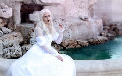 Photoshoot: Mirana, a fehér királynő (Alice Csodaországban – Ljudmila Cosplay)