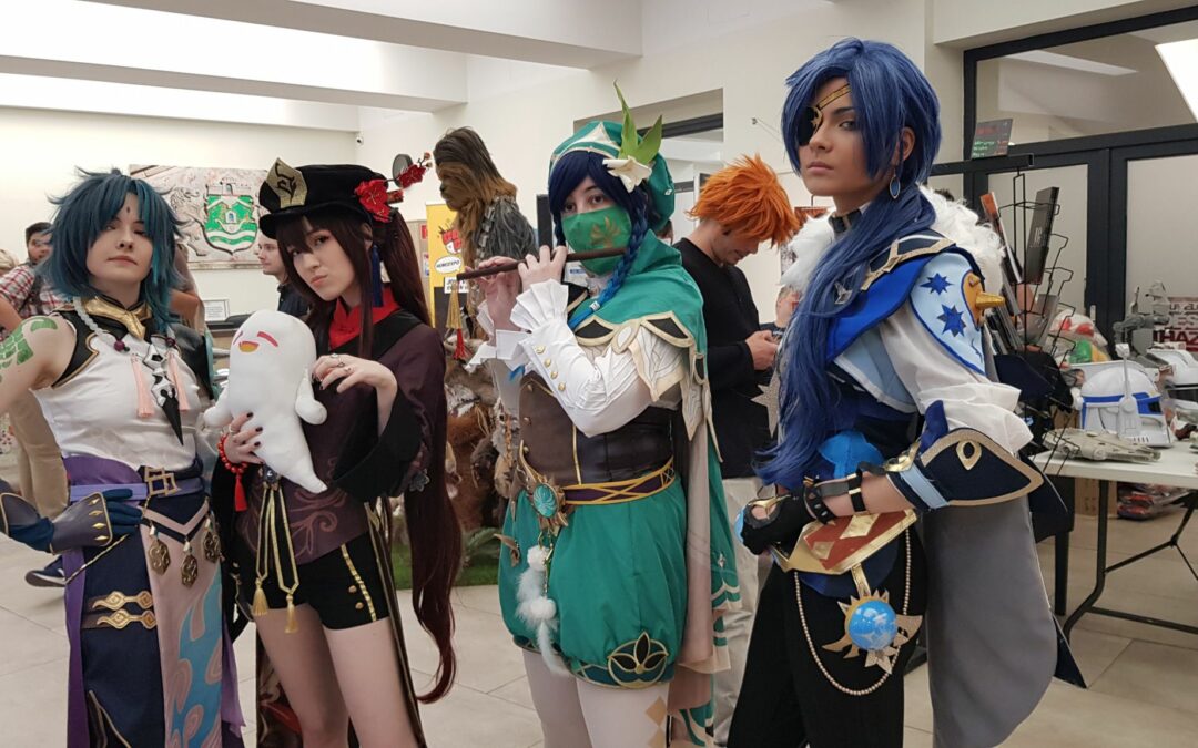 Genshin Impact Cosplayes Bemutató a Fantasy Expón