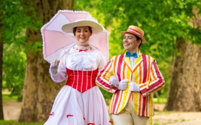 Photoshoot: Mary Poppins és Bert (Mary Poppins – Mantis és Yunina)