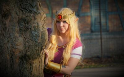 Photoshoot: Princess Zelda (The Legend of Zelda – Cadence of Hyrule – Luana Cosplay)