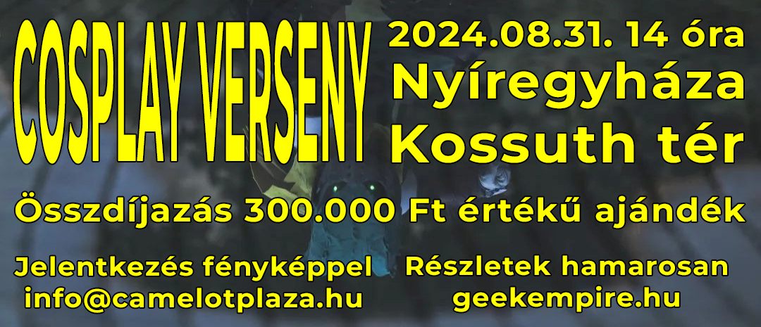 Cosplayverseny Nyíregyházán, a VIDOR fesztiválon