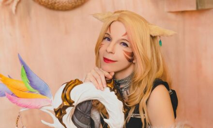 Photoshoot: Kisa Seira (Yuriko) (Final Fantasy XIV - Shadowbringers - Miqo'te healer - Ravel Keeper's set)