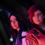 Photoshoot: Usagi és Reina (Arcane – Vi és Caitlyn)