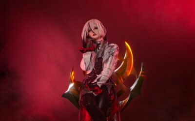 Photoshoot: Kitsara (Genshin Impact – Arlecchino)