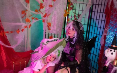 Photoshoot: Sweetmaniacgirl és Usagi (Genshin Impact – Nahida és Furina)