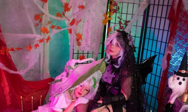 Photoshoot: Sweetmaniacgirl és Usagi (Genshin Impact – Nahida és Furina)